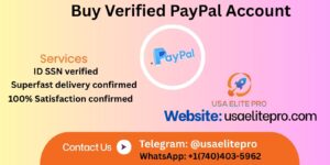 Buy Verified PayPal Accounts