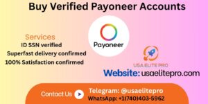 Buy Verified Payoneer Accounts