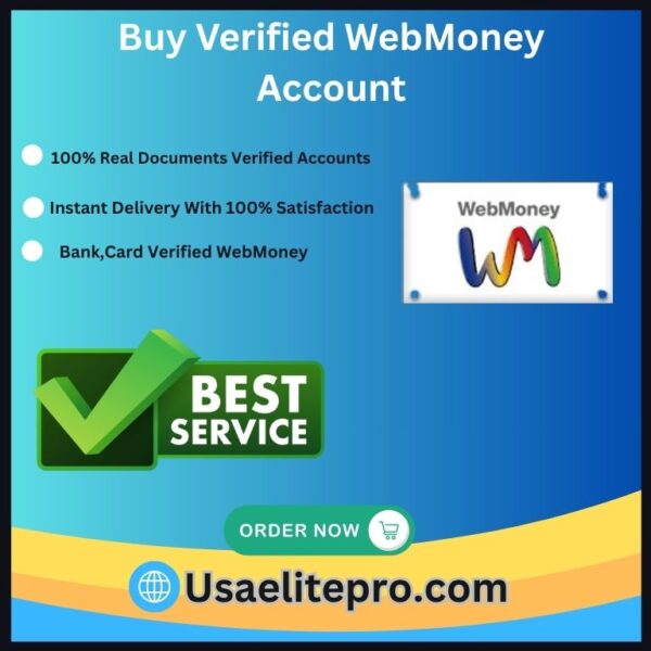Buy Verified Webmoney account